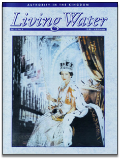 Living Water Journal Back Issues of Volume 12